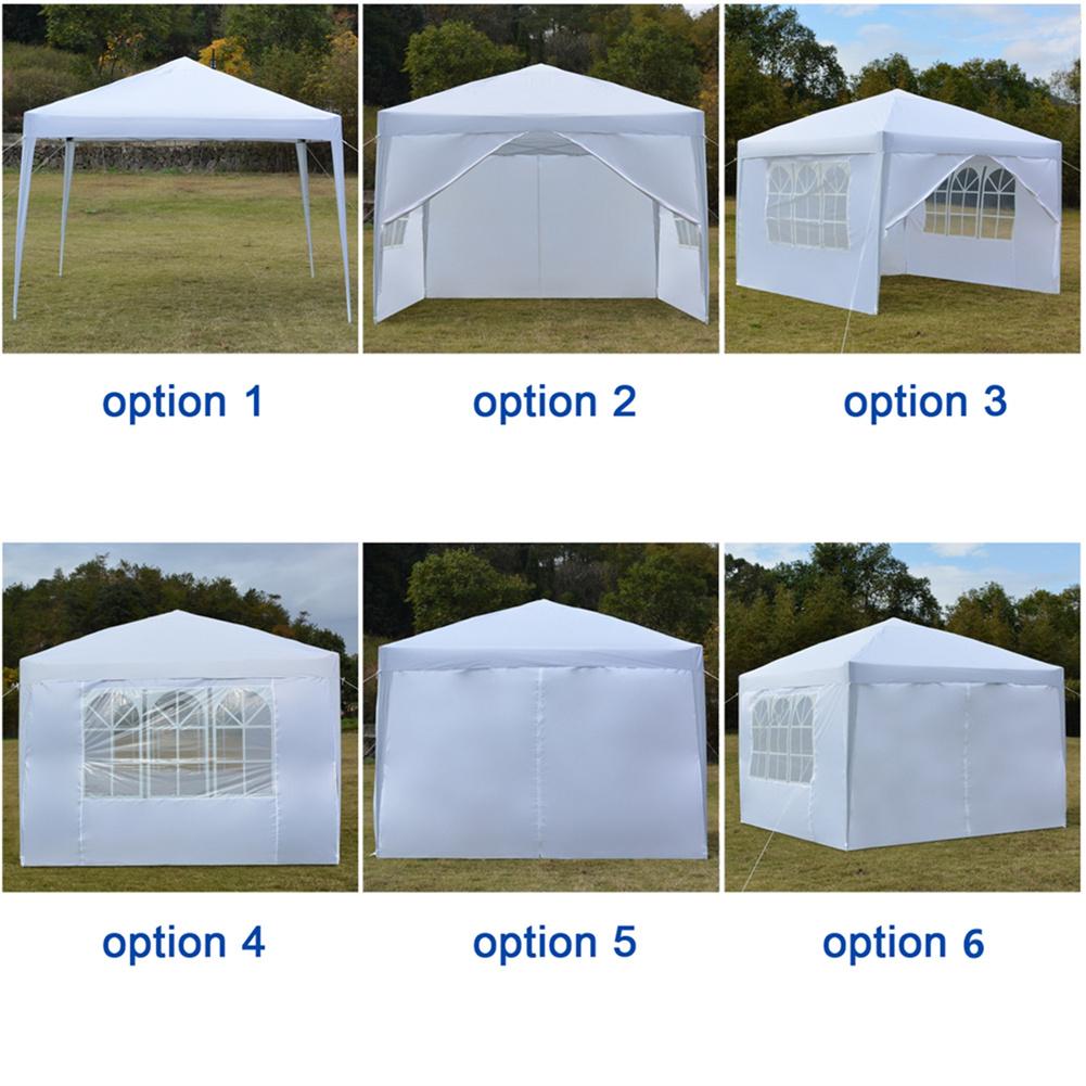Cheap Goat Tents Portable Outdoor Folding Tent Waterproof Right angle Sun Shelter With Two Doors Two Windows 3 X 3meter   